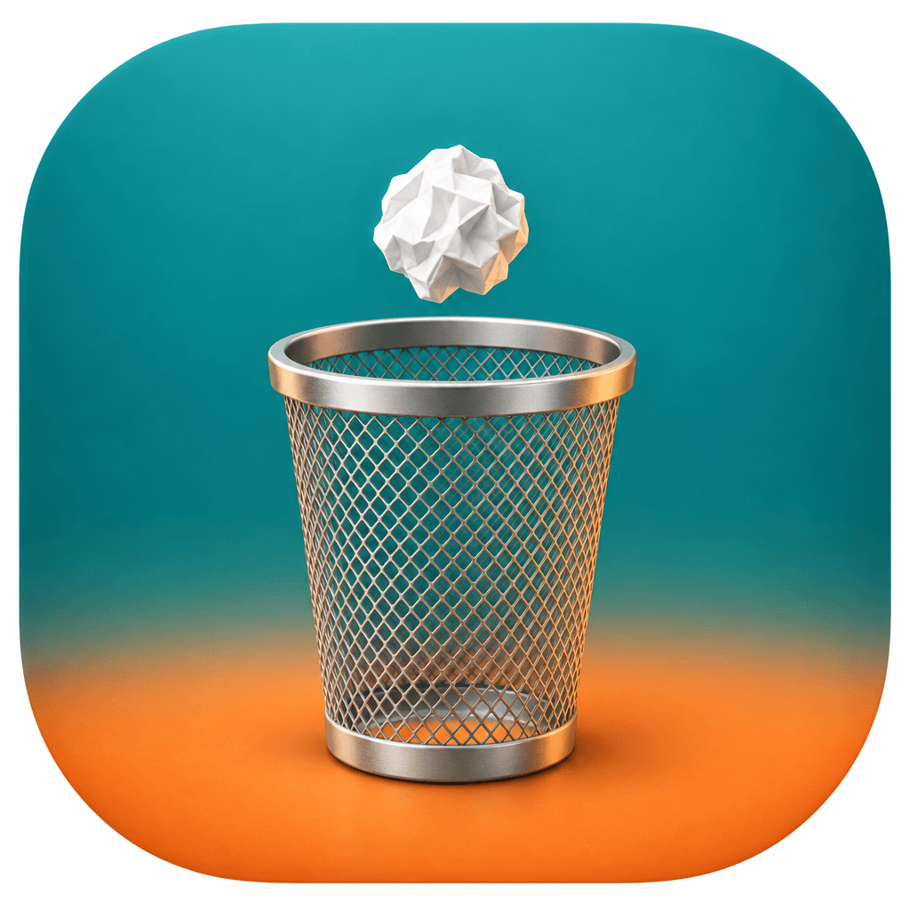 App-Symbol von Slingdesk auf feinem Raster